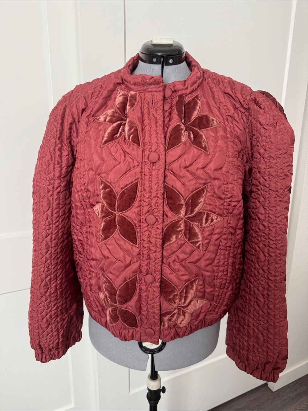 NWT Free People Quinn Quilted Jacket - Masala - Picture 3 of 11